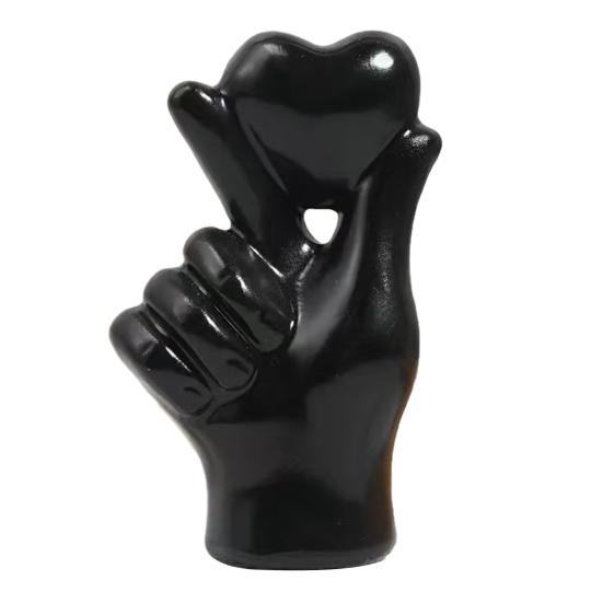 Valentinstag Herz Handornament Herzform Geste Harzstatue Skulptur Heim Büro Hochzeitsparty Romantische Dekoration