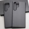 Luxury Carbon Fiber Phone Case for Samsung Galaxy S24 Ultra 600D Ultra-thin Aramid Fiber Cases S24 Ultra Magsafe Cover