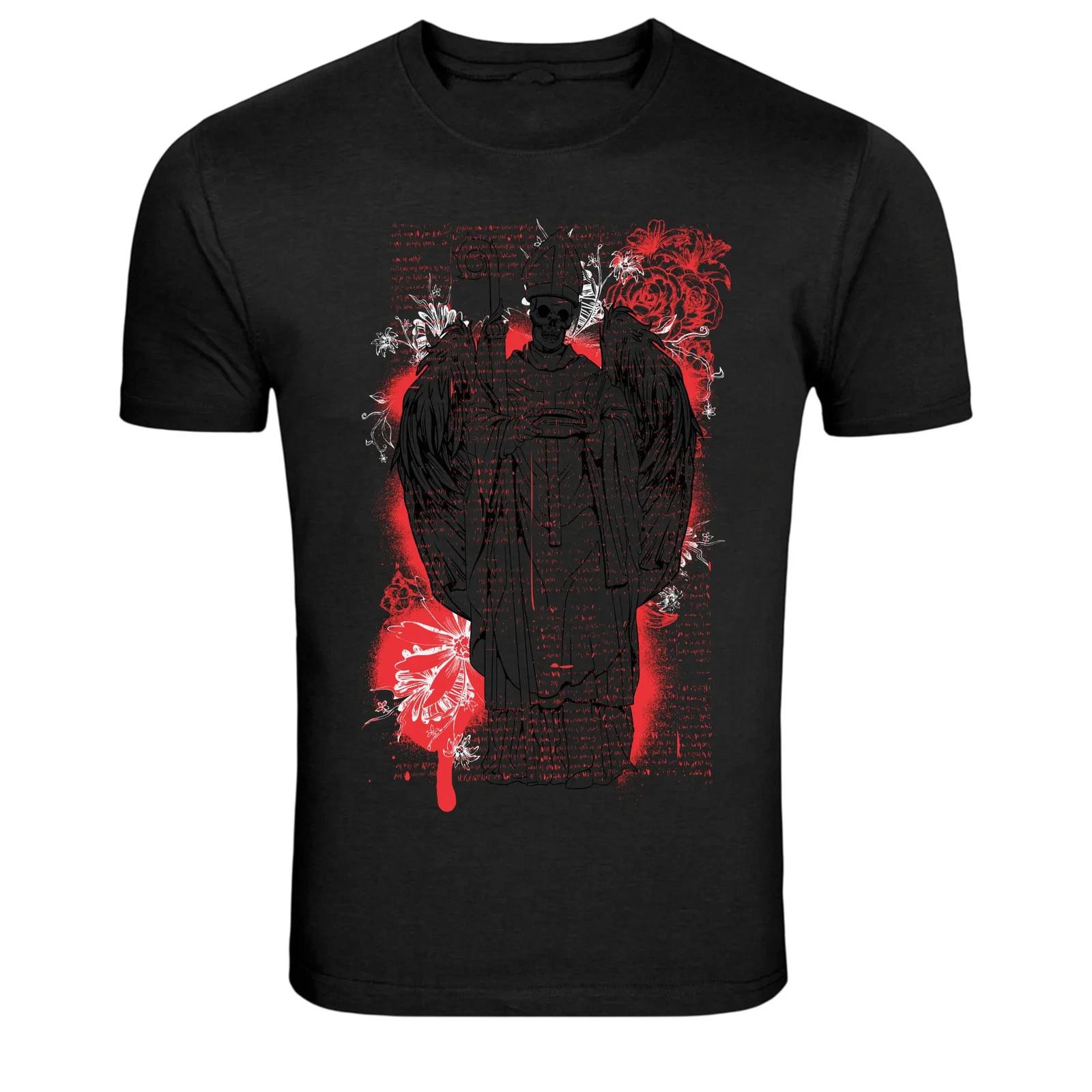 Dark Angel Skeleton Gothic Reaper Graphic T-Shirt L