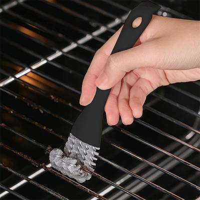 Grillreinigingsborstel, barbecuereinigingsborstel, BBQ-borstel, keukenfornuisreinigingsborstel, multifunctionele kleine borstel voor de keuken