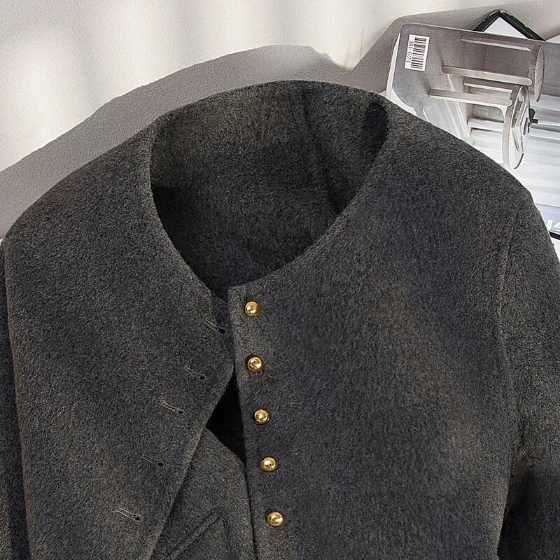 Women's Sheep Wool Double-Sided Coat