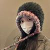 Soft Plush Pullover Hats Korean Style Fluffy Beanie Hat Gifts Knitted Warm Hat  Hiking