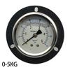 For YN60ZT Hydraulic Pressure Gauge with Flanged Connection for Easy Install