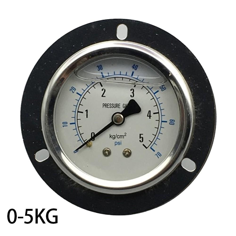For YN60ZT Hydraulic Pressure Gauge with Flanged Connection for Easy Install