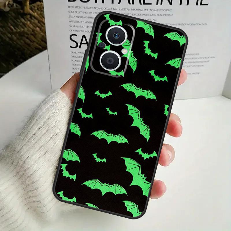 Halloween Vampire Bats Phone Case For OPPO Reno 8T 14F 13 F 12 11 10 14 Pro 7 8 Lite OPPO Find X8 X6 X5 X9 Pro Cover
