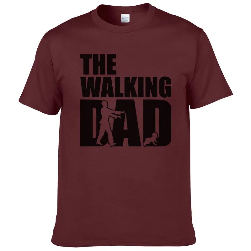 2023 Men's Summer Cotton T Shirts Printed The Walking Dad Tshirt Hip Hop Blouse Men's Sportswear T Shirt Men Harajuku Tops #307
