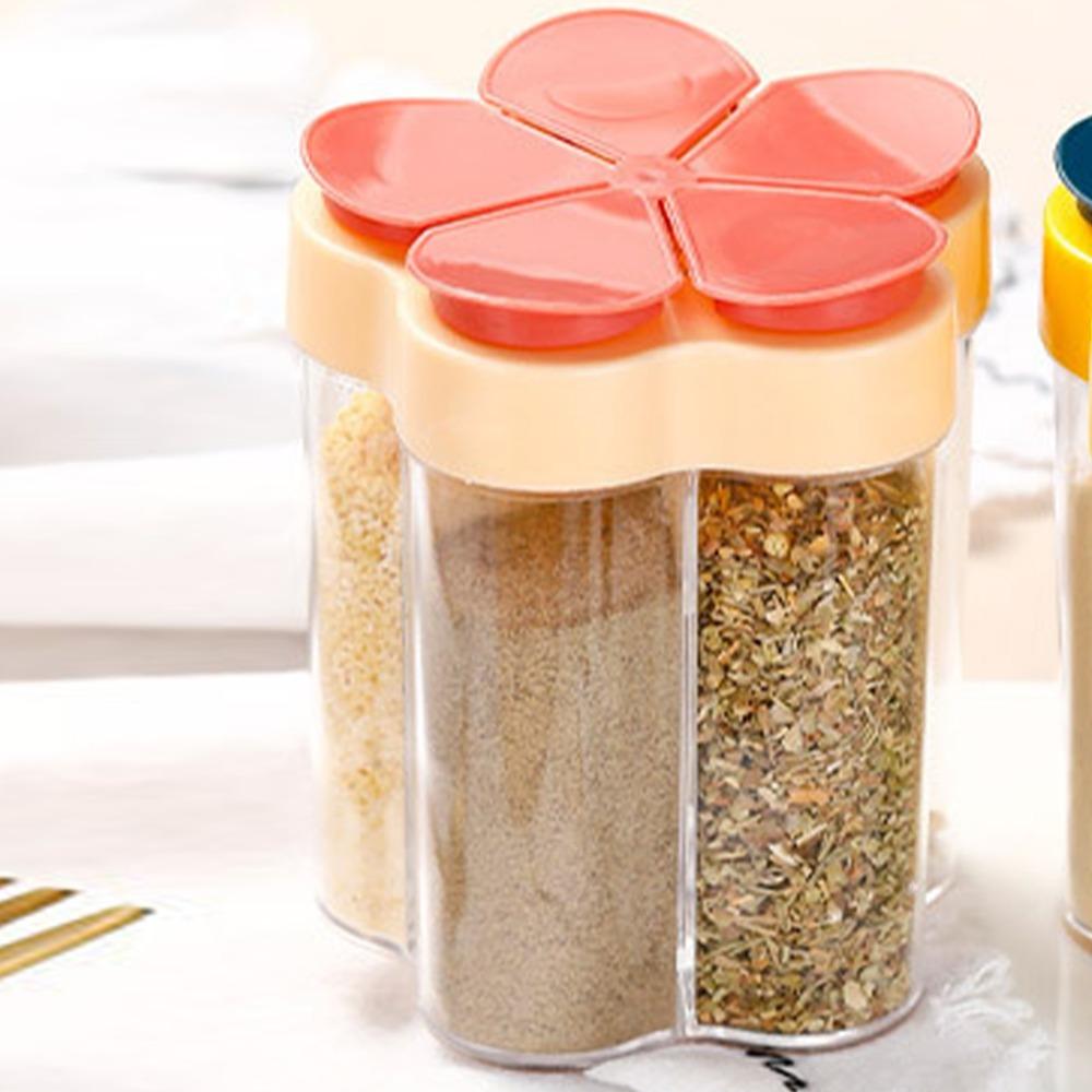 450ml Travel Spice Containers PP Condiment Jars Portable Salt And Pepper Shaker For Restaurant
