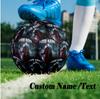 Custom Text Size 5 Soccer Ball, Standard Match Football For OutdoorHalloween Michael Myers