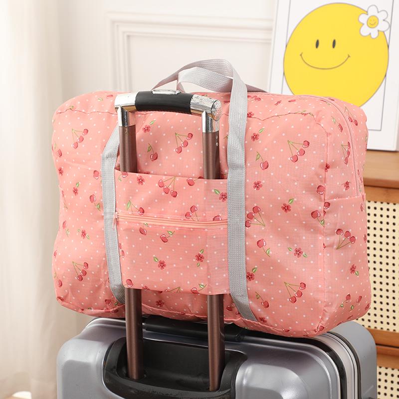 

Portable Foldable Large Capacity Travel Bag: Multifunctional Airplane Storage Solution