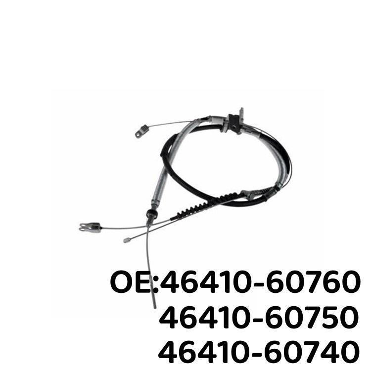 

Compatible with Toyota: Throttle, Clutch, Brake, Hood, Fuel Tank, and Trunk Cables for Export 46410-60760
