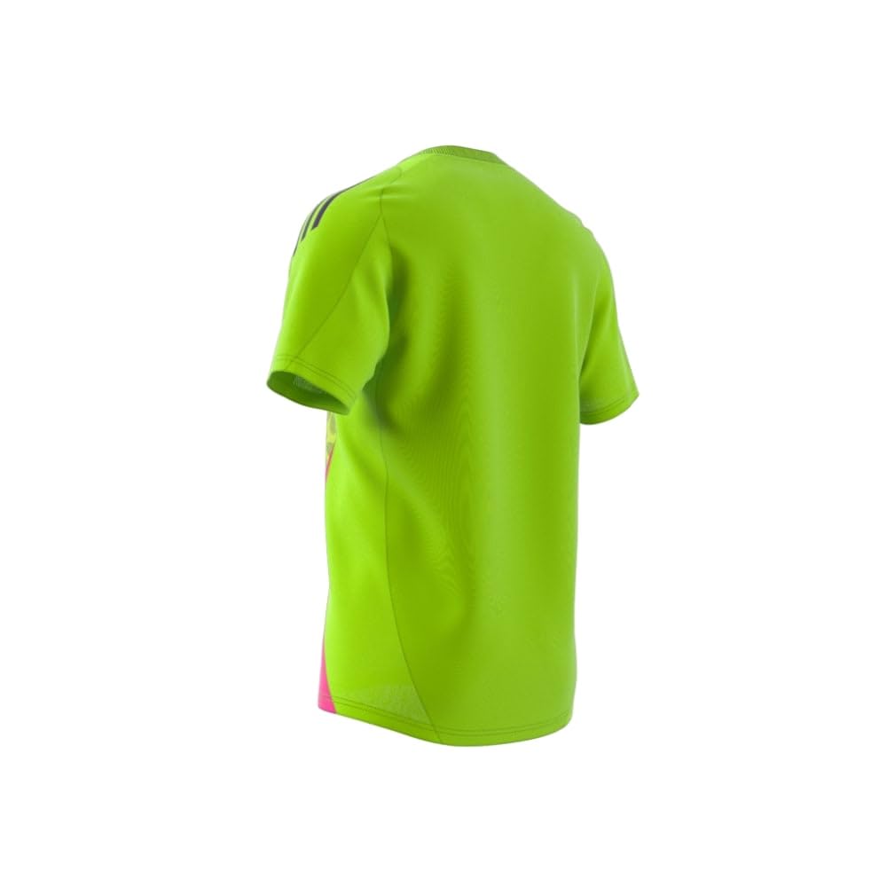 Adidas Generation Predator Training Jersey Slime Short Sleeve Soccer Size Men's JTS92, Semi-Solar (IT4823), T-Shirt, J/XL