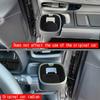 For Toyota sienta 10 seris   silicone Interior  front dashboard left right water cup holder side storage box cover trim