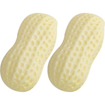 Petconomy Puppy Squeaky Peanut Toy, 2 Pieces