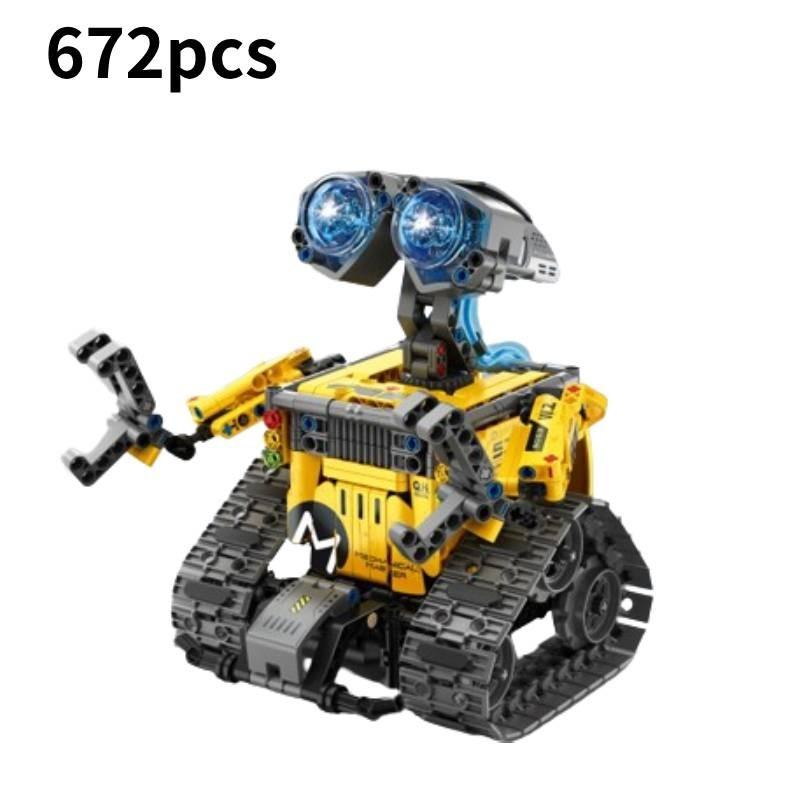 Remote Control Wall-e Robot Building Blocks Compatible With For Boys**