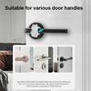 Fortune Cat Door Stopper Wall Protector Shock Absorbing Elephant Door Stops Wall Shield Cushion Adhesive Free Wall Bumper Guard for Door Handle
