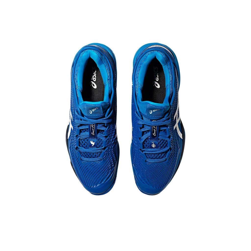 Asics Court FF 3 Novak Tuna Blue Men Sneakers Pure-Silver 1041A522-965