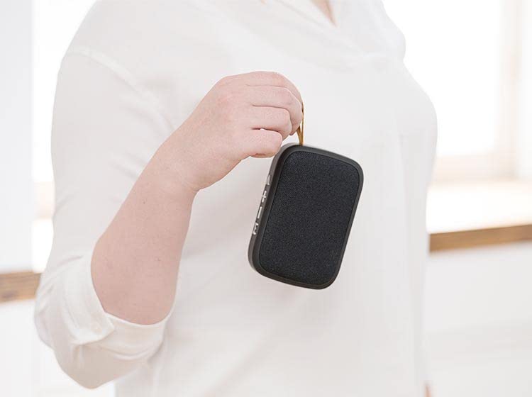 LITHON Audinsound Wireless Mini Speaker USB Enhanced Portable SP-42 (KABS-042B) Bluetooth, Charging, Compact, Bass,