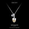 Gold Shovel Series Small Shovel Mozzarella Necklace Women's Light Luxury High-end Niche Design S Collarbone Chain