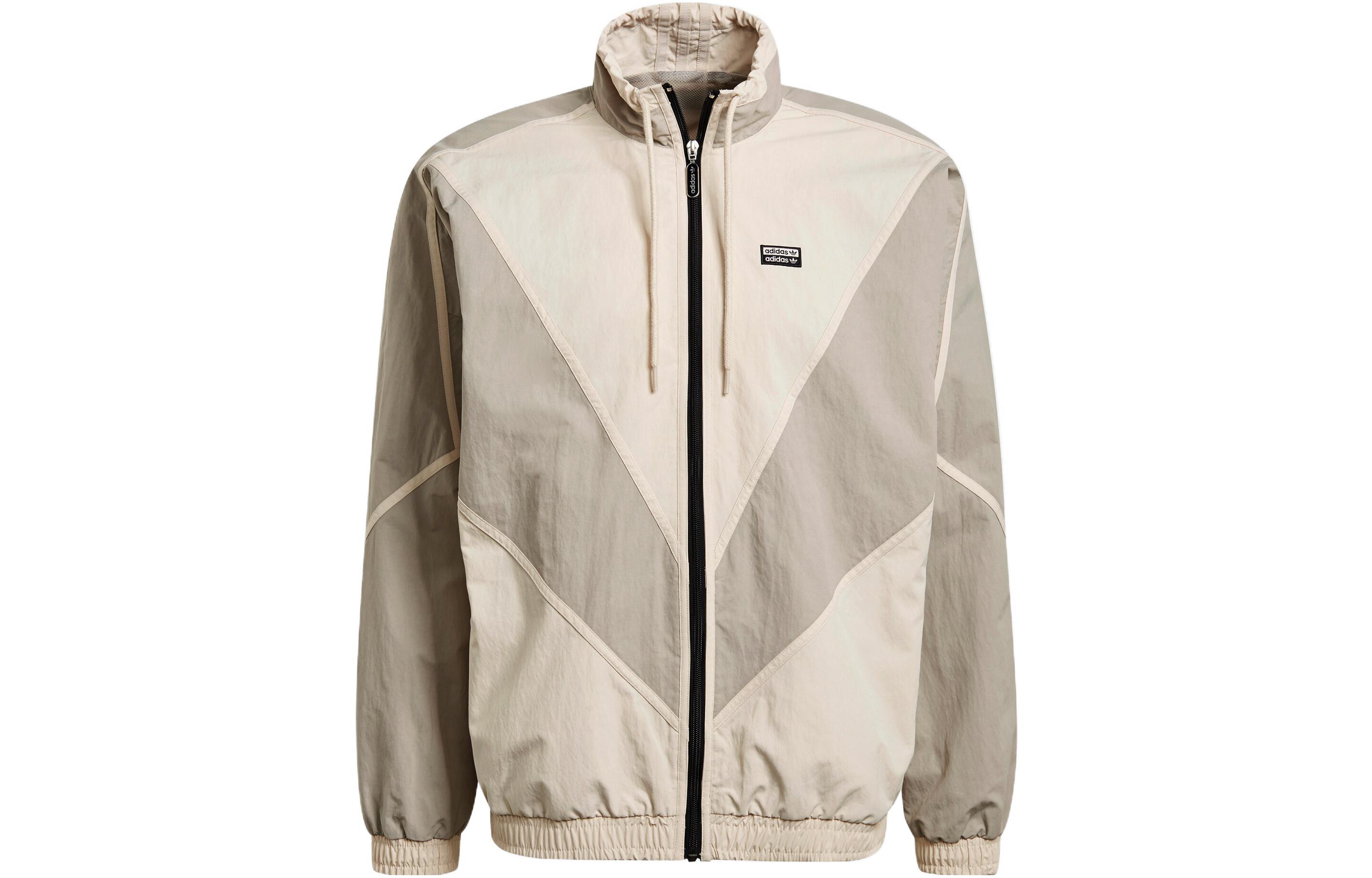 Adidas Originals RYV V Line Track Jacket Men s Gray GN3341 M