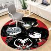 1pc KISS Band Members Office Round Area Rug, Under Office Chairs Bedroom Living Room Home Decor  a1022255