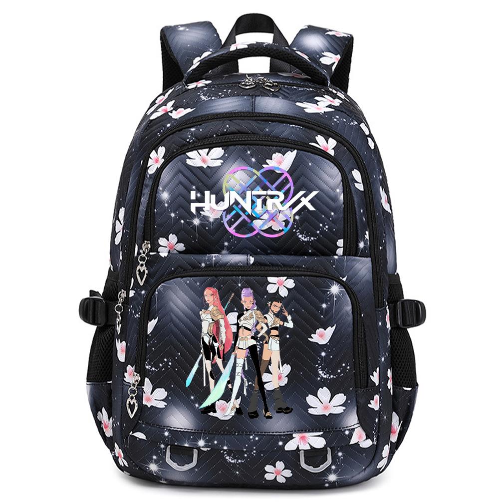 Ainme K-Pop Printed Backpack Student Teenager Bookbag for Boy Girl Schoolbag Kid Gift Women Large Capacity Waterproof Travel Bag Rucksak