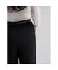 8SECONDS January Daily Wide Slacks Black