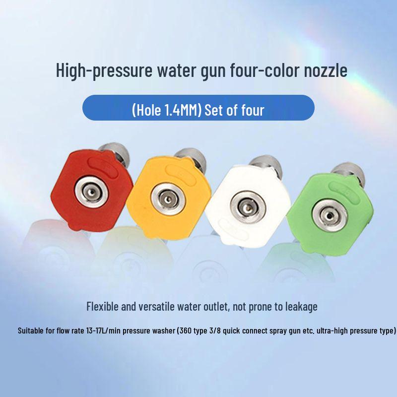 High-Pressure Car Washer Nozzle: Quick-Connect Water Gun for Home Cleaning