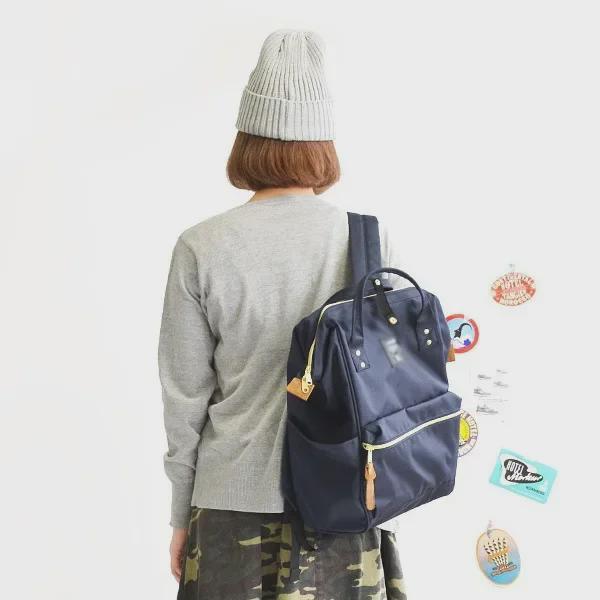 Compact Japanese Backpack with Print Design for Daily Use