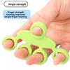 New Silicone Five-hole Puller Finger Stretching Wrist Strength Exercise Leisure Decompression Fitness Equipment
