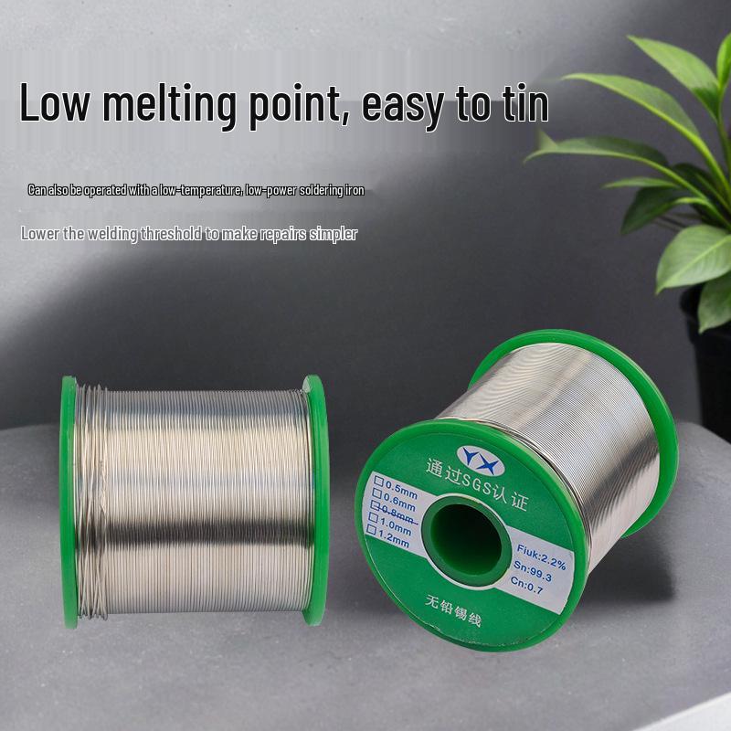 QIGOM Eco-friendly Lead-Free High Purity No-Clean Solder Wire for Household & Industrial Use
