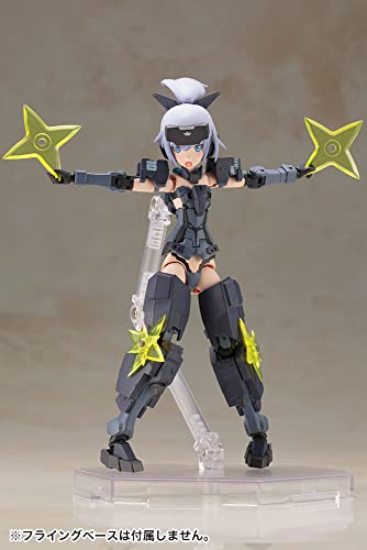 Frame Arms Girl Jinrai Indigo Ver., approximately 150mm tall, non-scale plastic model kit FG018R
