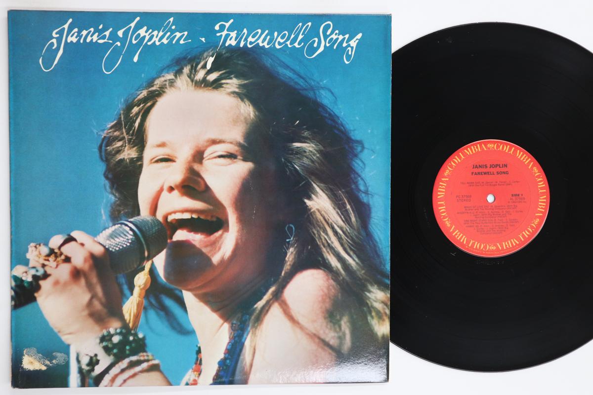 

LP Record JANIS JOPLIN Farewell Song PC37569 COLUMBIA 1982 US Rock Used