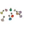 6mm Millennium Rose Cut Zircon Flat Back Earrings - Sweet & Spicy Bling for Cartilage & Conch.