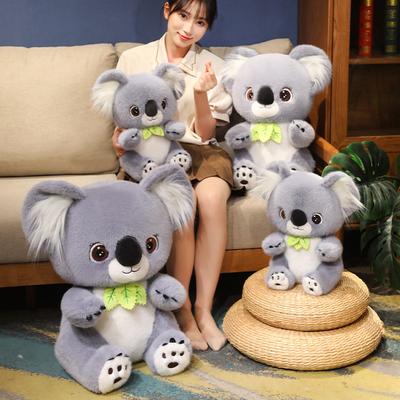 Niedliche niedliche kleine graue Koala-Puppe Plüschtier Koala-Puppe Kinderbegleitpuppe