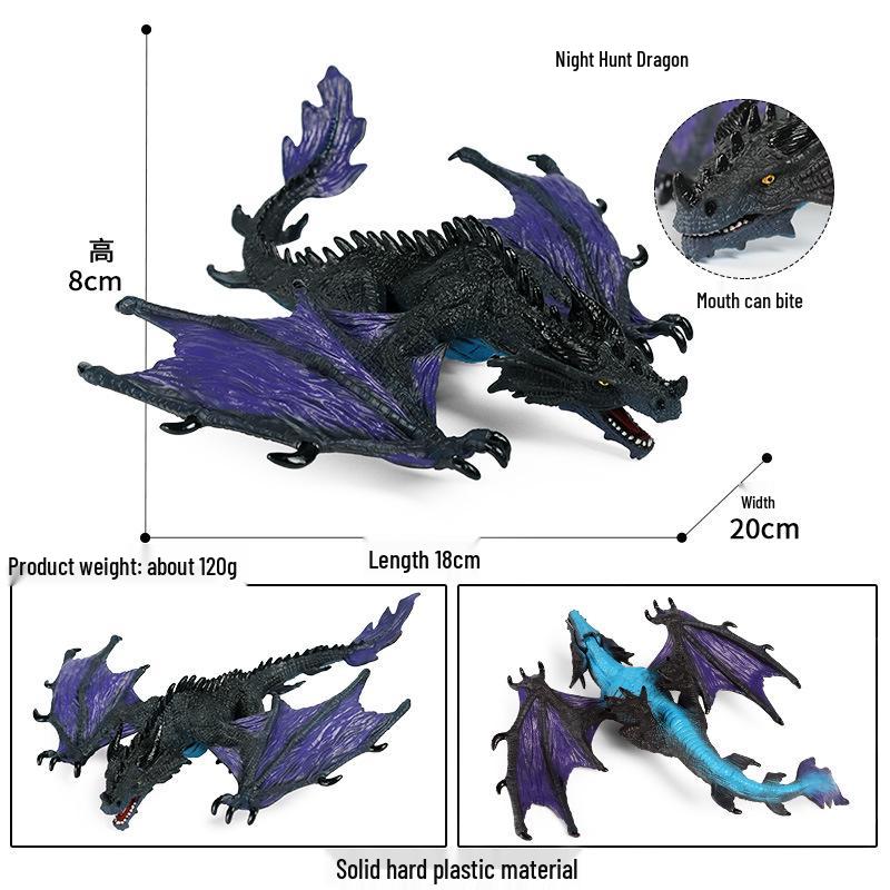 Dinosaur Model Set: T. Rex, Spinosaurus, Mosasaurus, Stegosaurus, Triceratops Cognitive Toys