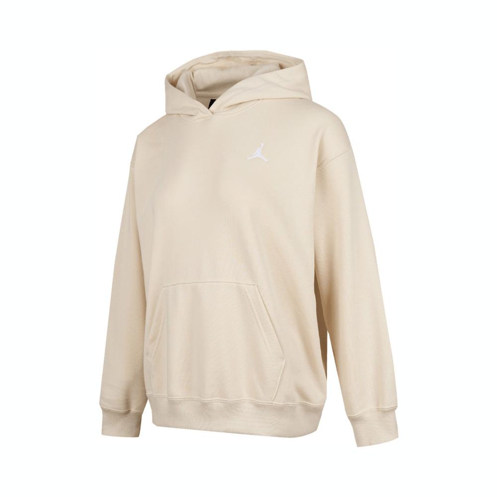 Jordan As W J Brk Flc Ft Po 24 Loose Knit Hooded Sweatshirt Women sweatshirt Khaki HJ1347-203