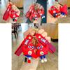 Adorable 2024 Paris Mascot Frigee Keychain Silicone Souvenir Perfect For Gifts
