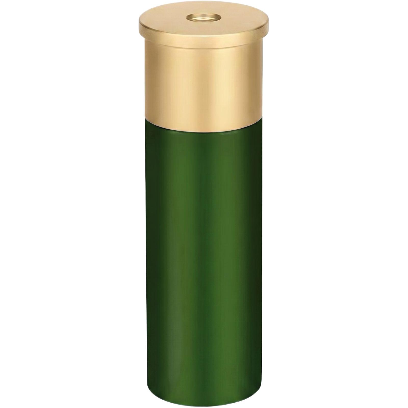

Shotgun Shell Storage Container Airtight Waterproof Bullet Case Metal Ammo Holder Secure Seal Durable Compact Design one size зелёный