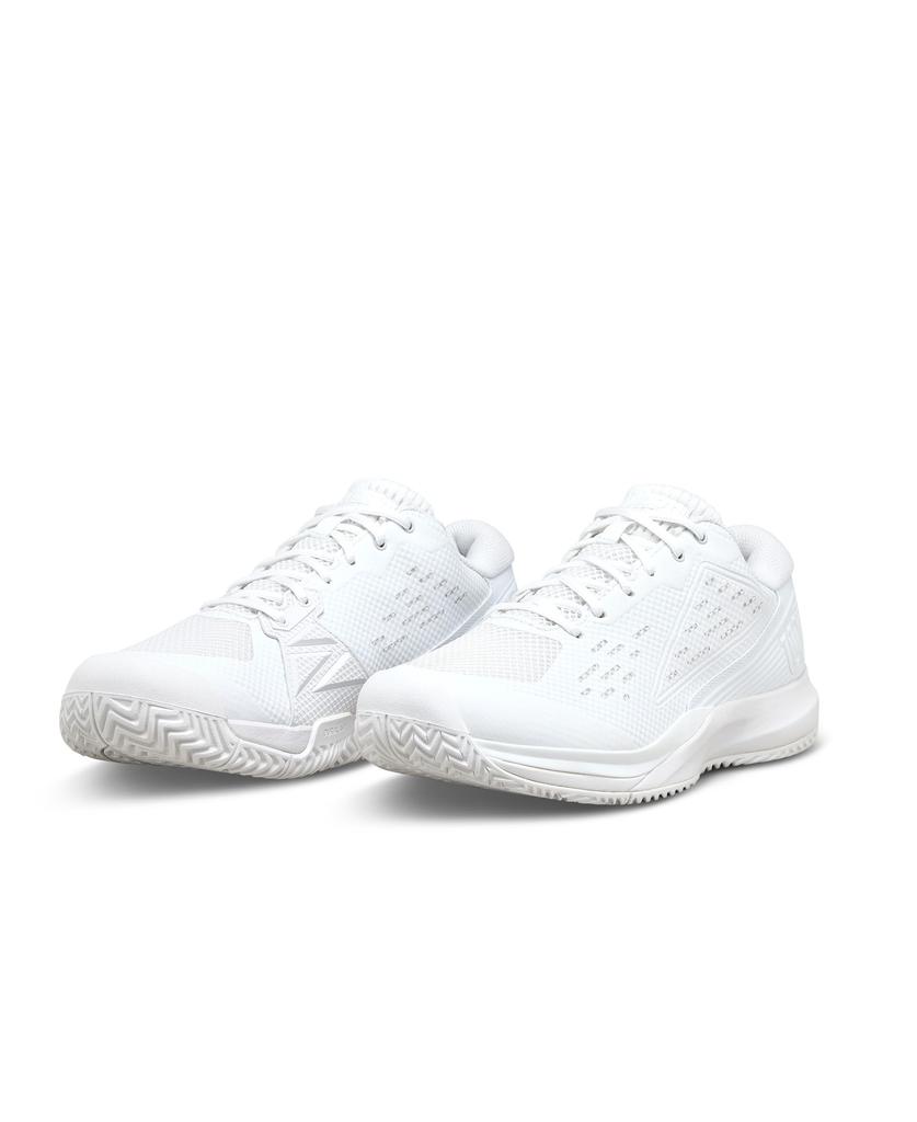 Wilson RUSH PRO ACE Tennis Size 2E Men's Shoes, White/White/Black, 26.5 Cm,