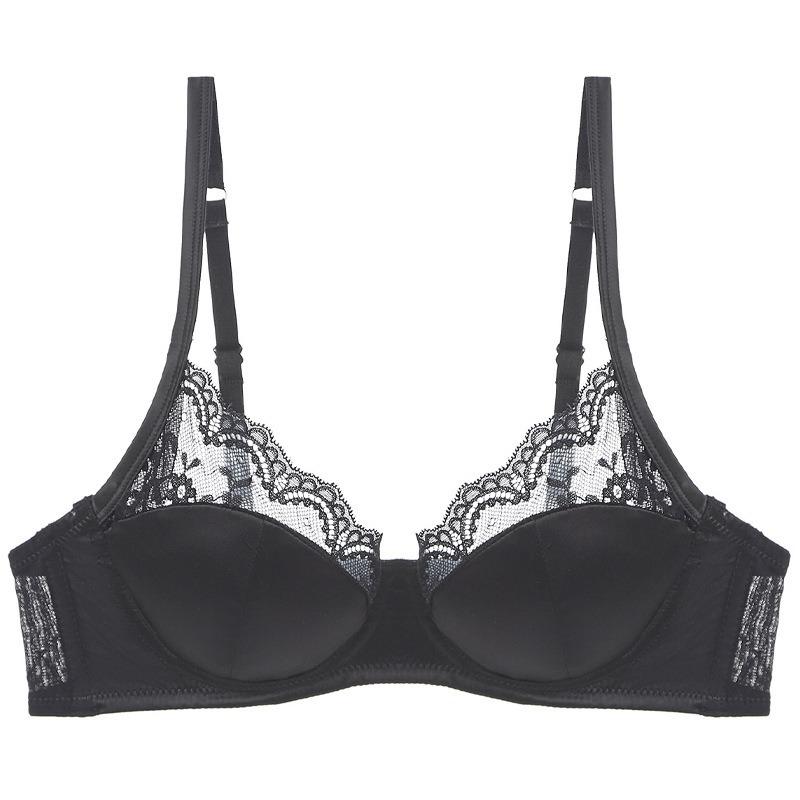 Women S Plus Size Push Up Lace Bra Summer Thin Sexy Underwear