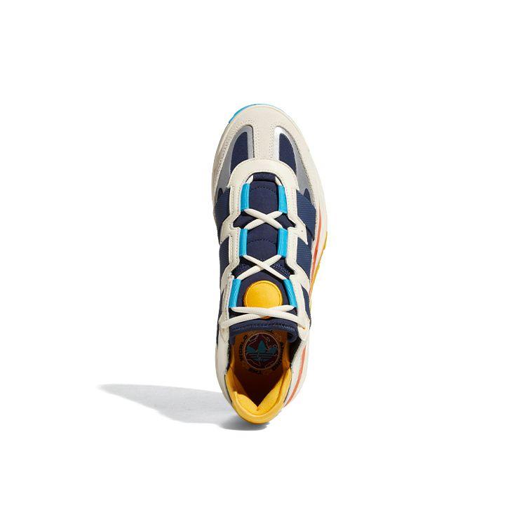 Adidas Niteball Cream White Cyan Unisex Sneakers Signal-Cyan Collegiate-Navy FV4842