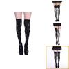 Hengzhou Halloween Skeleton Ghost Thigh-high Stockings Ultra-thin Breathable Sweat-absorbent