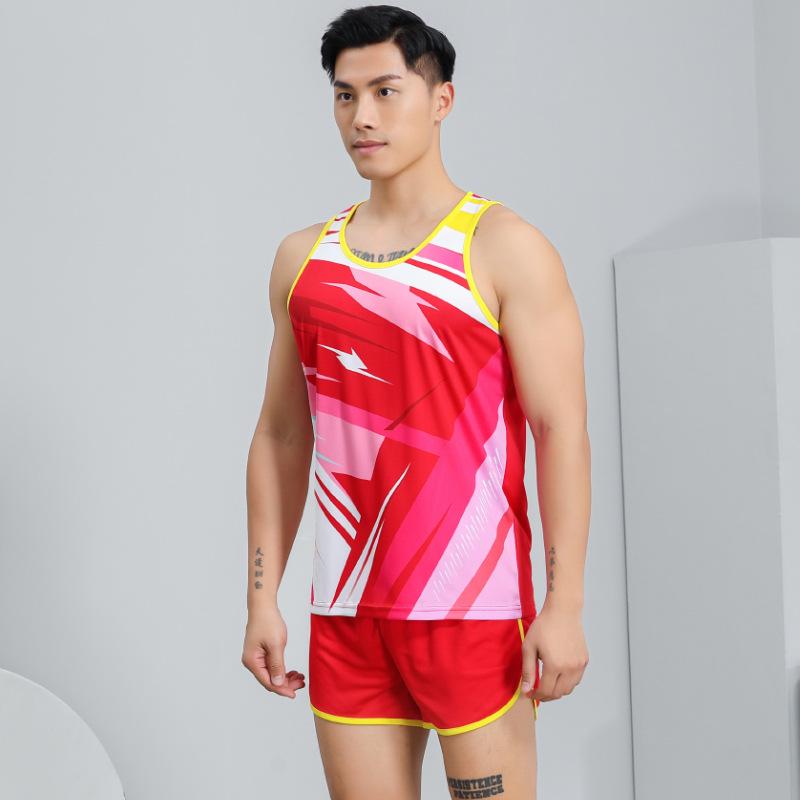 Unisex Track & Field Training Suit Set for Running, Marathon, Sprint & PE Competitions