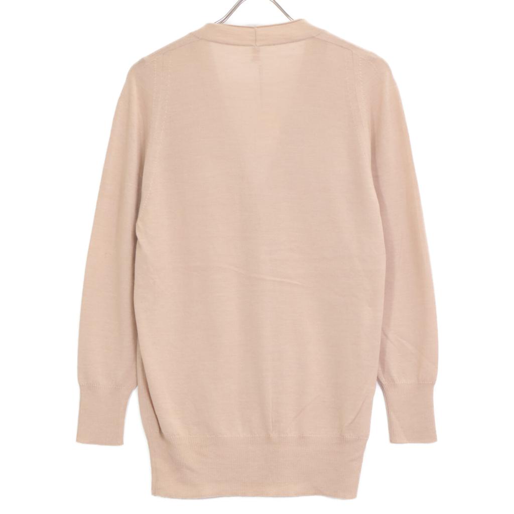 TOYOBOSHI NAEBA-STH 09IT-CS0003 Cashmere Silk Cardigan tops F beigeUsed