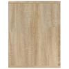 Shoe Rack Sonoma Oak 75 x 35 x 45 cm Particleboard