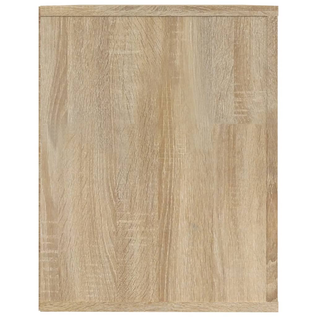 Shoe Rack Sonoma Oak 75 x 35 x 45 cm Particleboard
