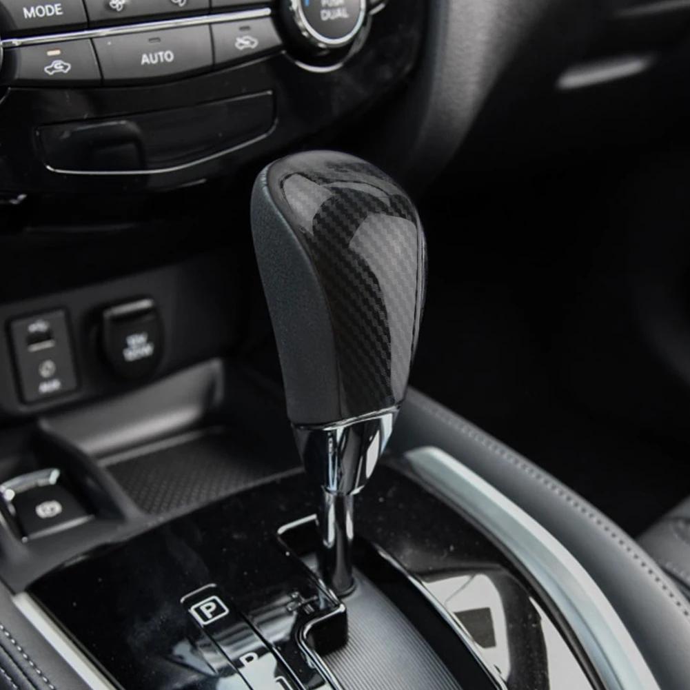 Auto Versnellingspookknop Trim voor Nissan X-trail XTrail T32 Rogue 2014-2020 Auto Versnellingspookknop Cover Versnellingspook Handvat Bal Kragen