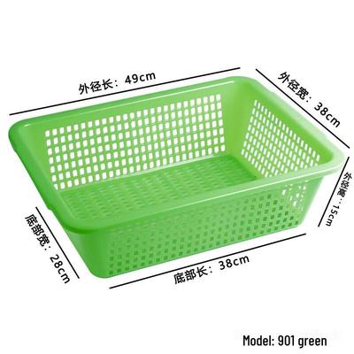 Molona Thickened Plastic Storage Basket Set
