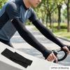 1 par de Mangas para Brazos con Protección Solar UV UPF 50 de Seda Helada, Mangas de Compresión Refrigerantes para Hombres Mujeres Baloncesto Ciclismo Deportes al Aire Libre