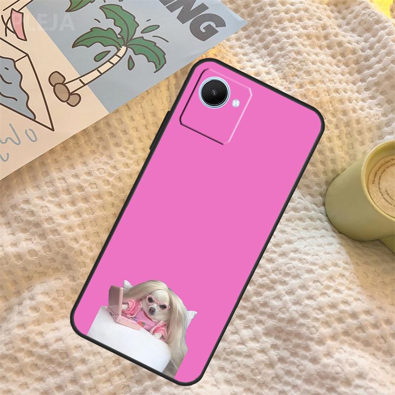 Chihuahua Dog Case For Realme C67 C63 C55 C51 C75 C61 C53 C35 C65 C71 11 12 13 14 15 Pro Plus GT6 GT7 Pro